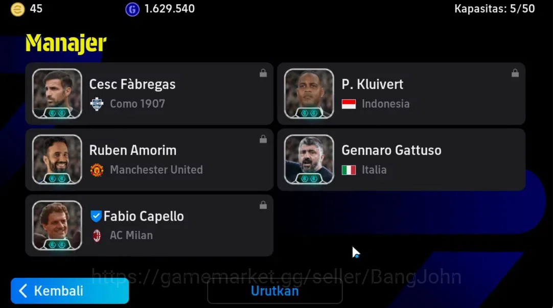 eFootball Accounts Android|PW 3194 | Epic Cannavaro, Xabi Alonso, Sch image 9