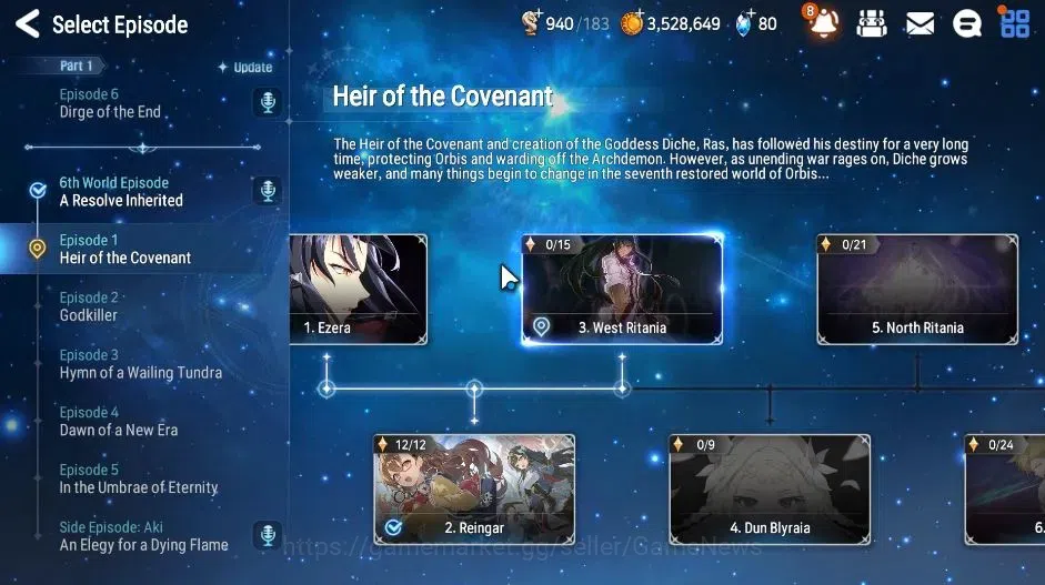 Epic Seven Accounts GLOBAL Unverif|NewEra|2 ML {BArunka,Zio)+Setsuka,Z image 20