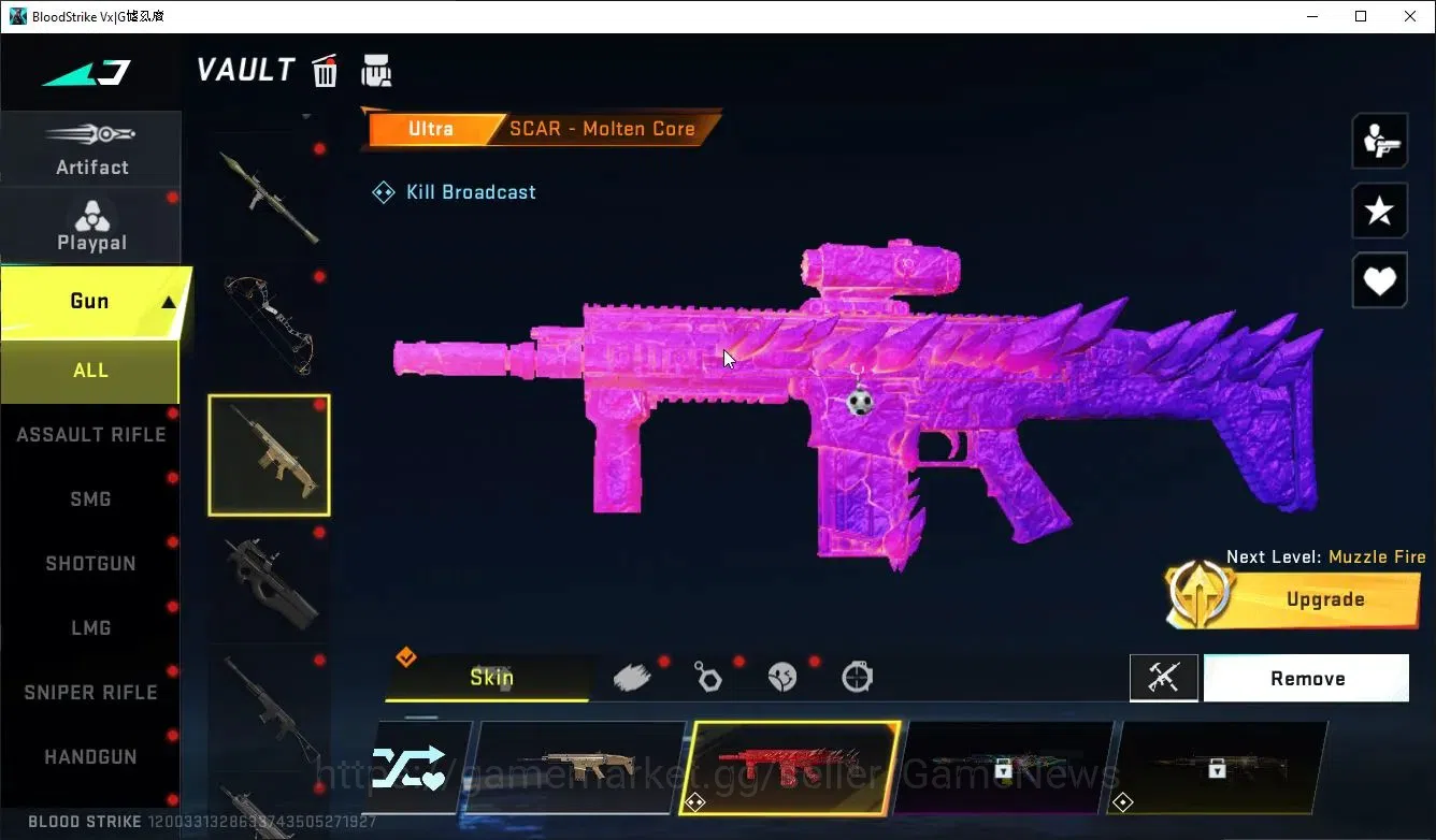 Blood Strike Accounts ASIA|MELEE AXE-Crystal+Collab TR Takamichi,7DS AK4 image 11