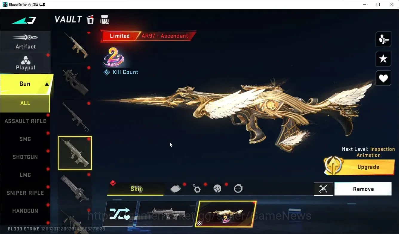 Blood Strike Accounts ASIA|MELEE AXE-Crystal+Collab TR Takamichi,7DS AK4 image 12