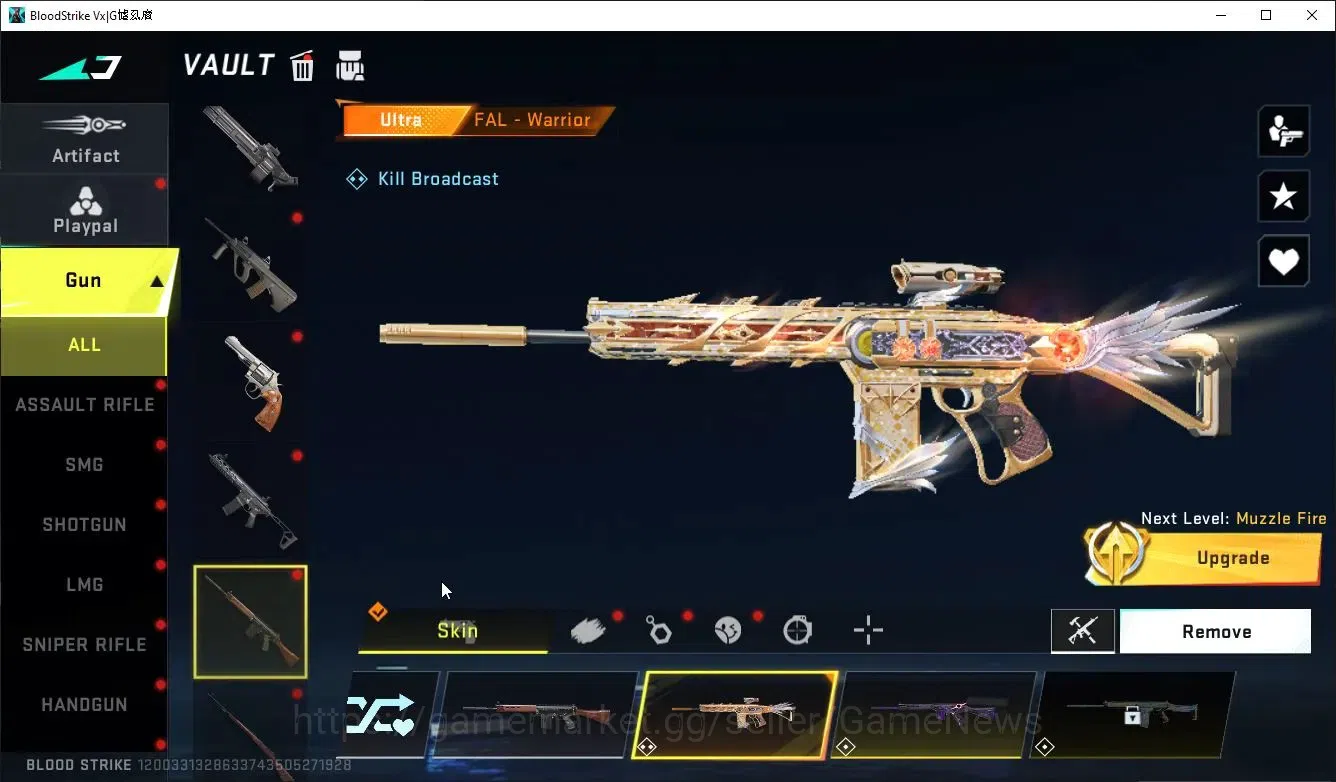 Blood Strike Accounts ASIA|MELEE AXE-Crystal+Collab TR Takamichi,7DS AK4 image 13