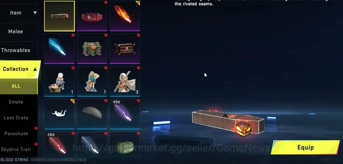 Blood Strike Accounts ASIA|MELEE AXE-Crystal+Collab TR Takamichi,7DS AK4 image 17