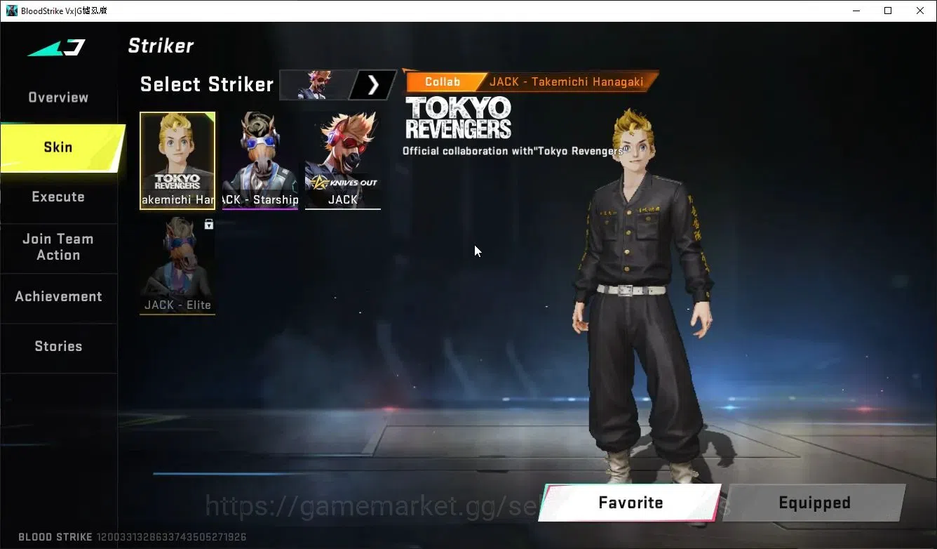 Blood Strike Accounts ASIA|MELEE AXE-Crystal+Collab TR Takamichi,7DS AK4 image 4