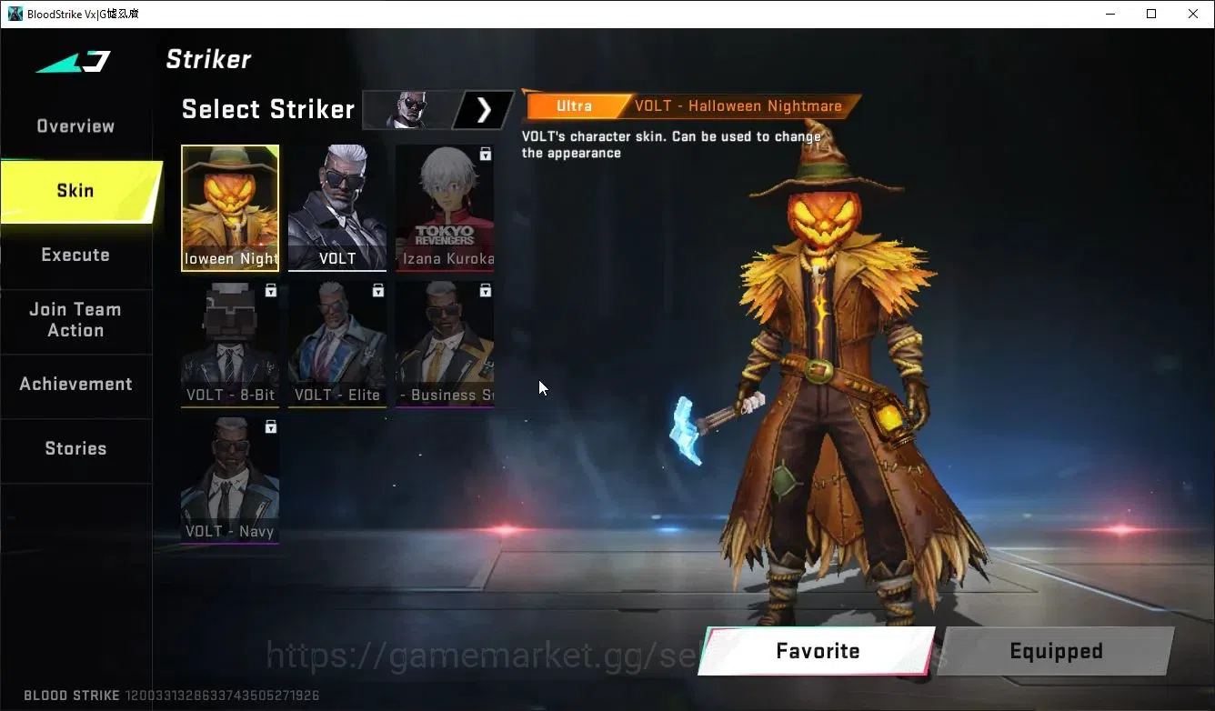 Blood Strike Accounts ASIA|MELEE AXE-Crystal+Collab TR Takamichi,7DS AK4 image 5