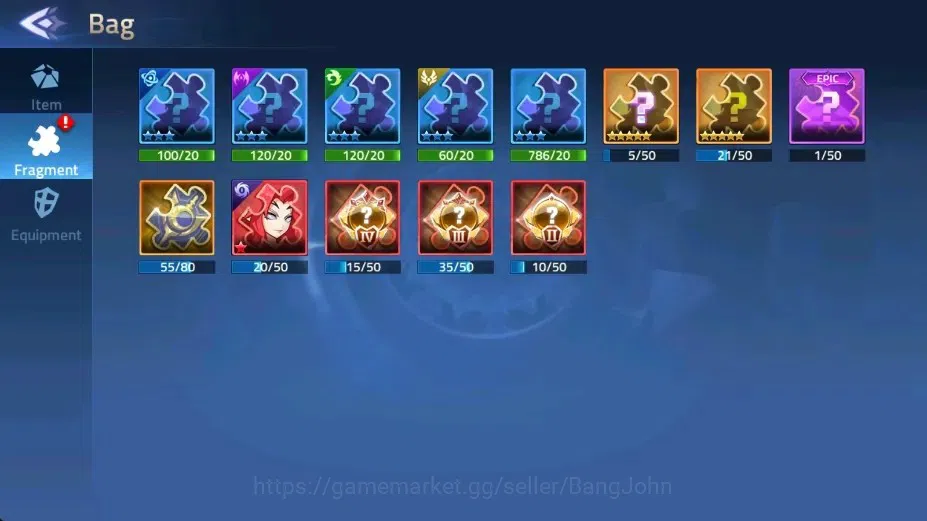 Mobile Legends: Adventure Accounts Global |LV 129|53525k Power |VIP 9|Camp 57-5|Hero 202|3 UR[Irithel,Norn,Crocell]|15 17