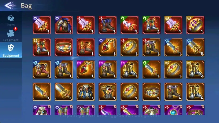 Mobile Legends: Adventure Accounts Global |LV 129|53525k Power |VIP 9|Camp 57-5|Hero 202|3 UR[Irithel,Norn,Crocell]|15 18