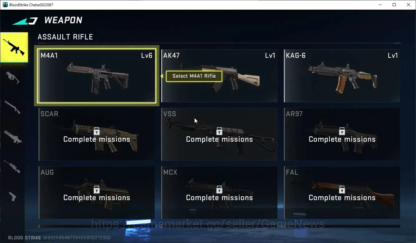 Blood Strike Accounts ASIA|ULTRA ZERO-Agent Zero | Vector Lv11 | M4A1 Lv image 5