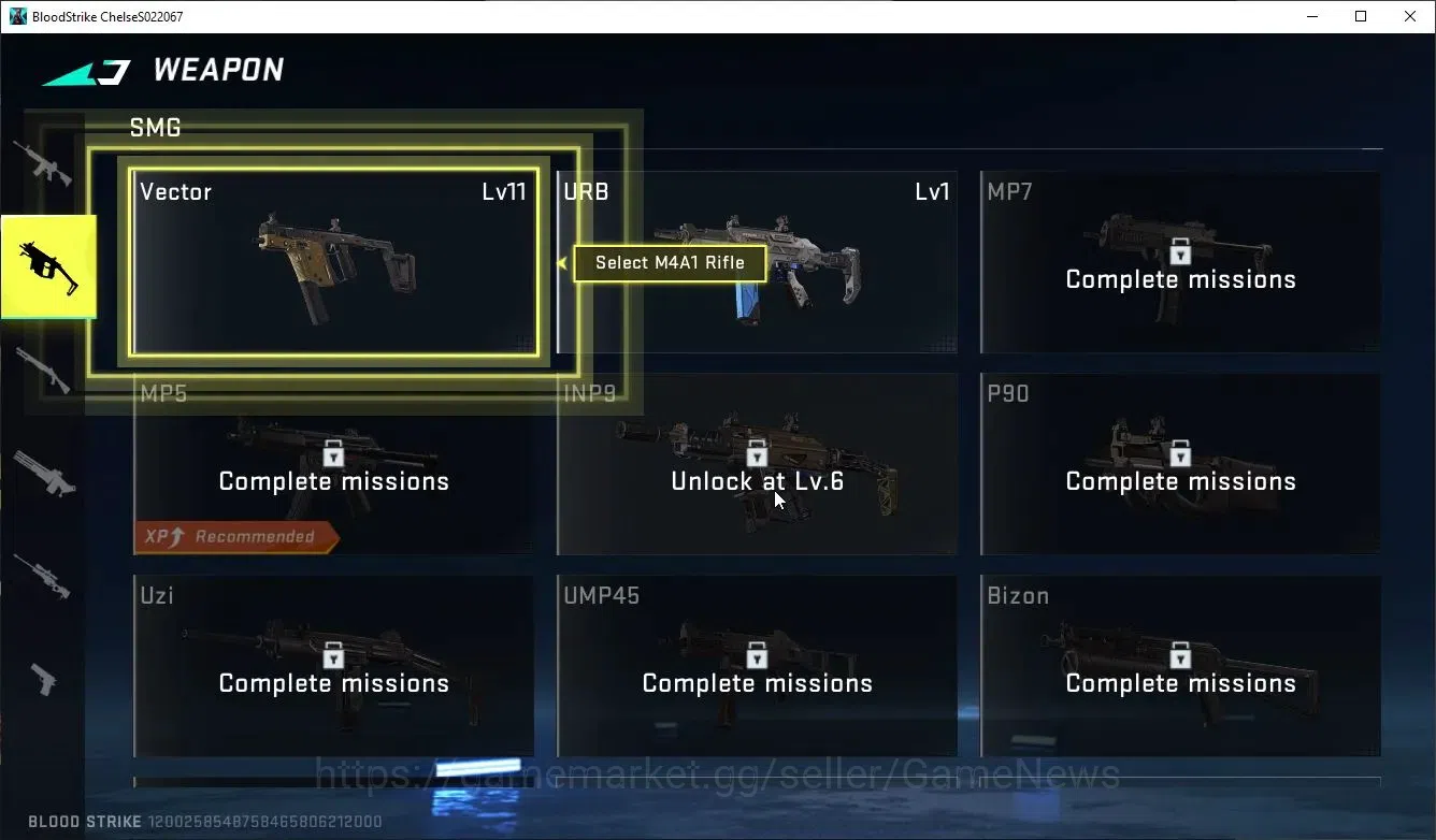 Blood Strike Accounts ASIA|ULTRA ZERO-Agent Zero | Vector Lv11 | M4A1 Lv image 6
