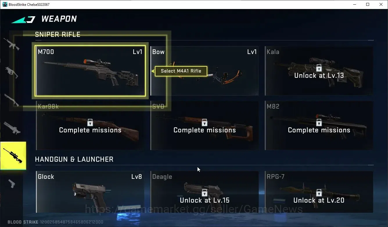 Blood Strike Accounts ASIA|ULTRA ZERO-Agent Zero | Vector Lv11 | M4A1 Lv image 8