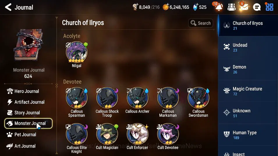 Epic Seven Accounts GLOBAL Unverif|New Era|2 ML(BArunka,Remnant Violet image 16