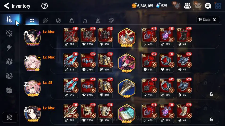 Epic Seven Accounts GLOBAL Unverif|New Era|2 ML(BArunka,Remnant Violet image 8