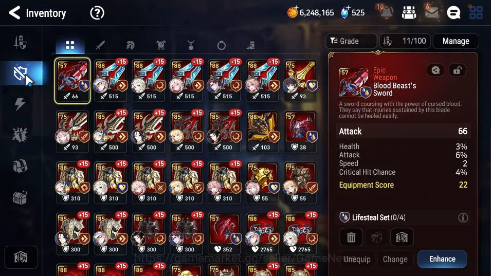 Epic Seven Accounts GLOBAL Unverif|New Era|2 ML(BArunka,Remnant Violet image 9