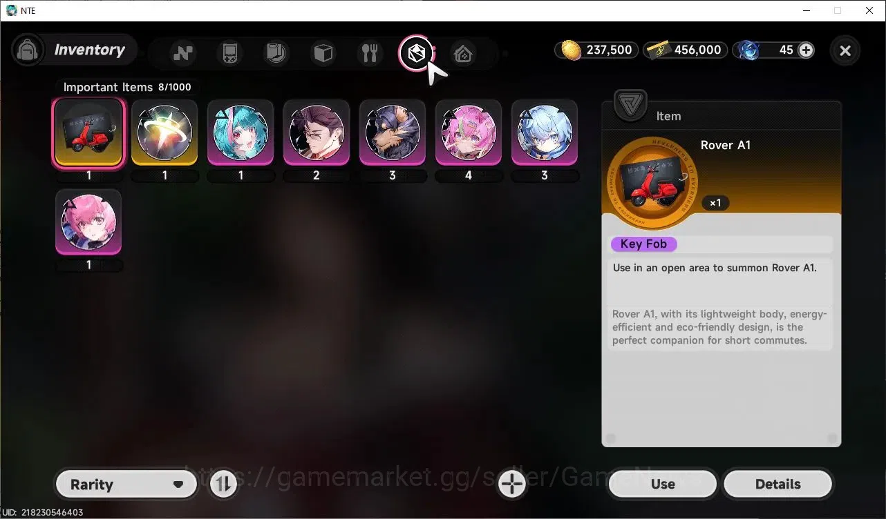 Neverness to Everness Accounts Global SEA |HL 7| 4 SSR Nanally, Hotori, Jiuyuan A image 12