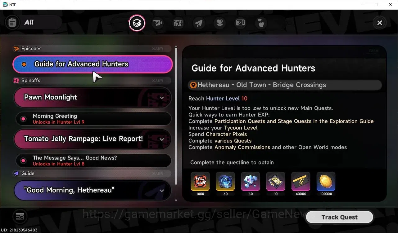 Neverness to Everness Accounts Global SEA |HL 7| 4 SSR Nanally, Hotori, Jiuyuan A image 13