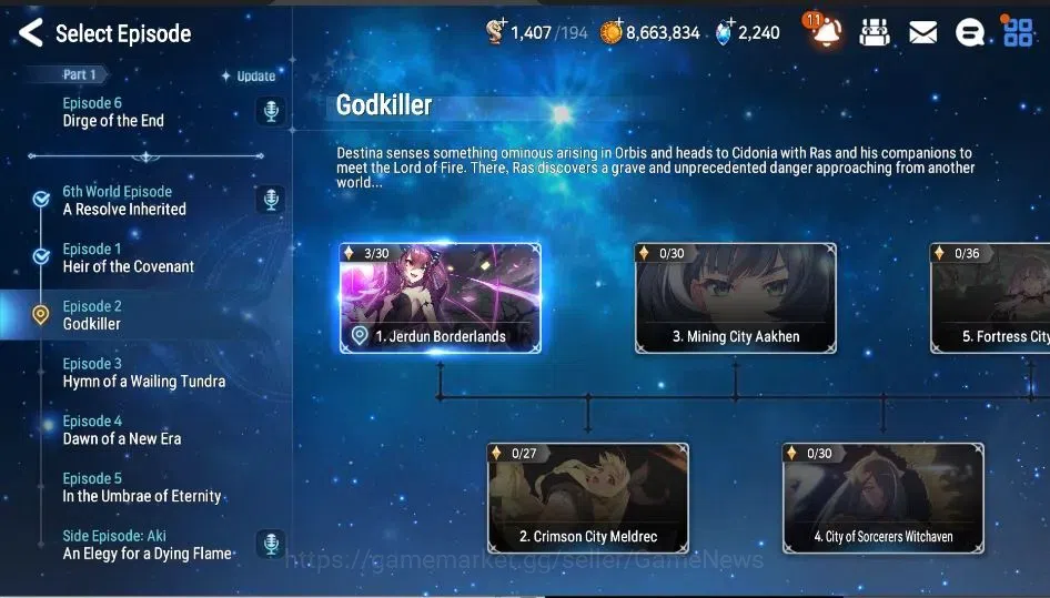Epic Seven Accounts GLOBAL Unverif|New Era|3 ML(SN Yulha,BHwayoung,TE image 12