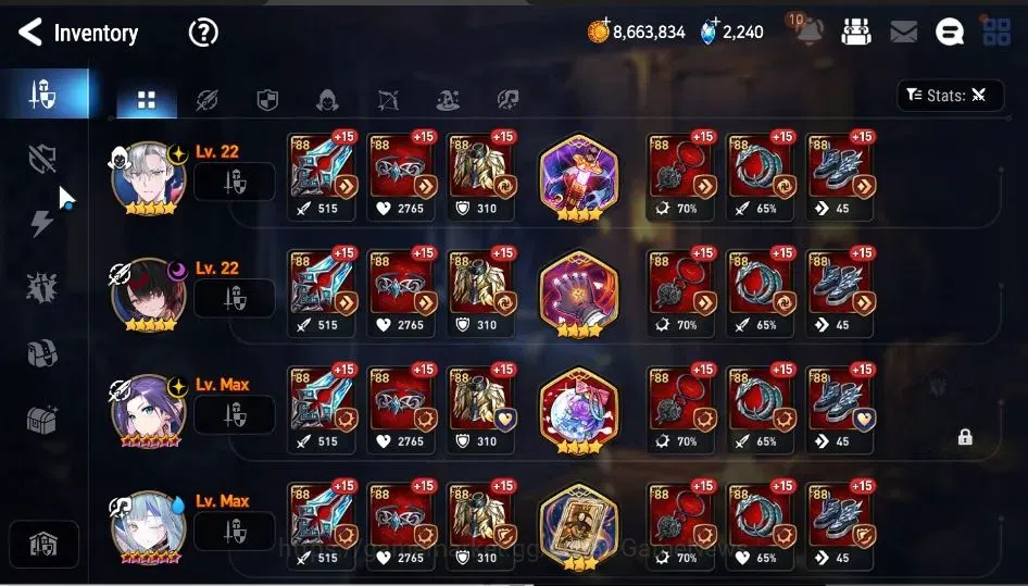 Epic Seven Accounts GLOBAL Unverif|New Era|3 ML(SN Yulha,BHwayoung,TE image 16