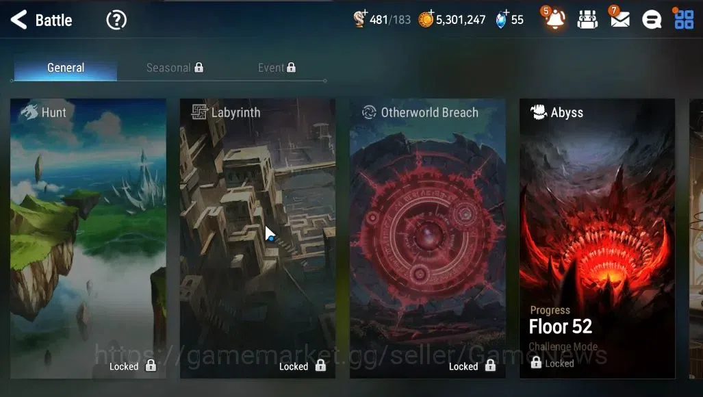 Epic Seven Accounts GLOBAL Unverif|New Era|2 ML (Rhinna&Luciella,BM Ha image 12