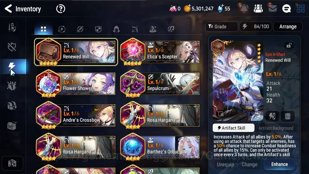 Epic Seven Accounts GLOBAL Unverif|New Era|2 ML (Rhinna&Luciella,BM Ha image 16