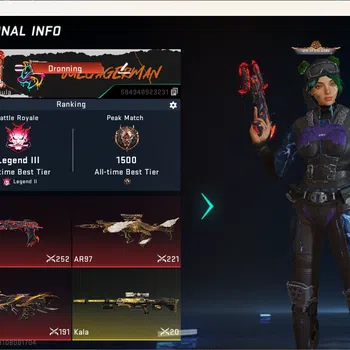 Blood Strike Accounts Others ASIA | 2 Ultra Melee; The Iron-,Katar |1 Eternal: Desert Eagle|4 Collab Guns|3 Ultra Guns|Check