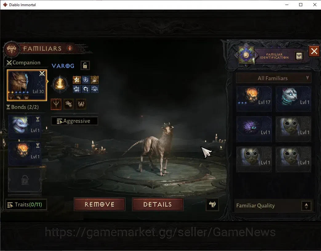 Diablo Immortal Accounts SEA - izual|CS ON|Lv60 (792)|Blood Knight|CR 40K | image 10