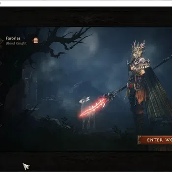 Diablo Immortal High-End SEA - izual|CS ON|Lv60 (792)|Blood Knight|CR 40K | image 1