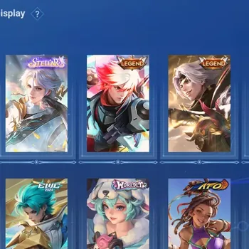 Honor of Kings Accounts Rare Skin Global|64H 34S|1 Stellar|3 Legend|1 AFO|1 LOM|2 Honor Pass|2 Epic|2 Worldly|2 Event