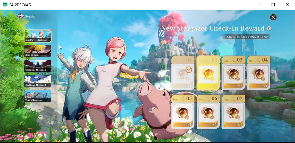 The Seven Deadly Sins: Origin Accounts [NA West] Lv 2 Fresh Starter| 2 SSR Jericho, Guila image 8