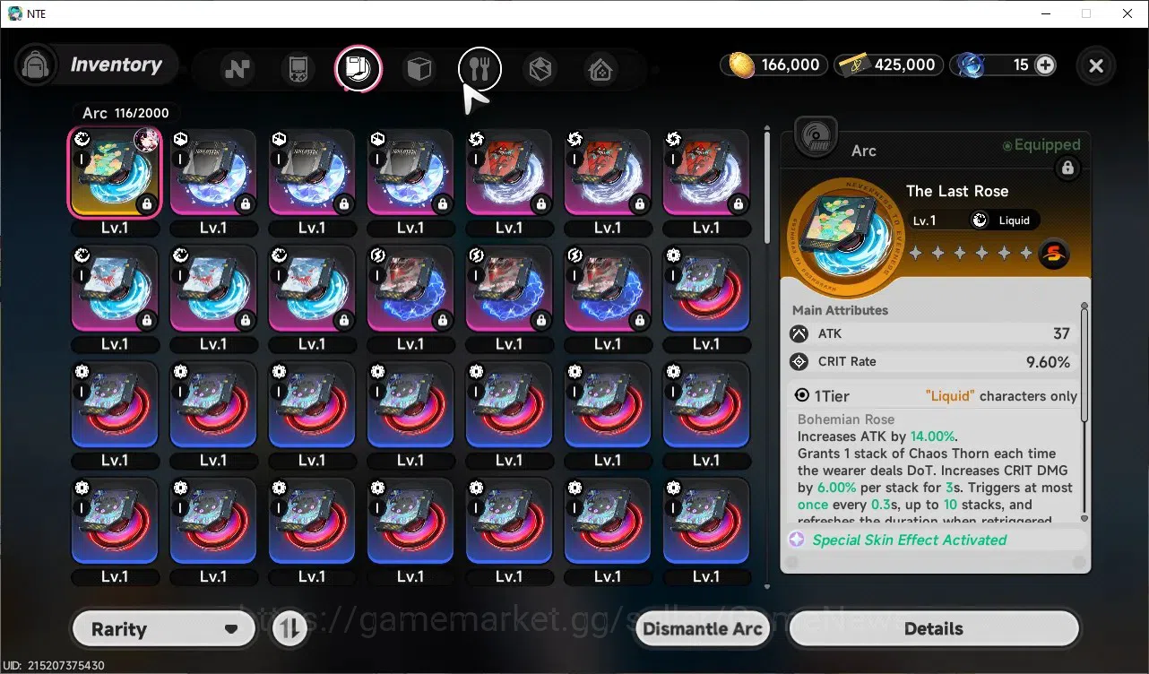 Neverness to Everness Accounts GLOBAL Southeast Asia|HL 3|1 SSR Lacrimosa|1 S-Cla image 10