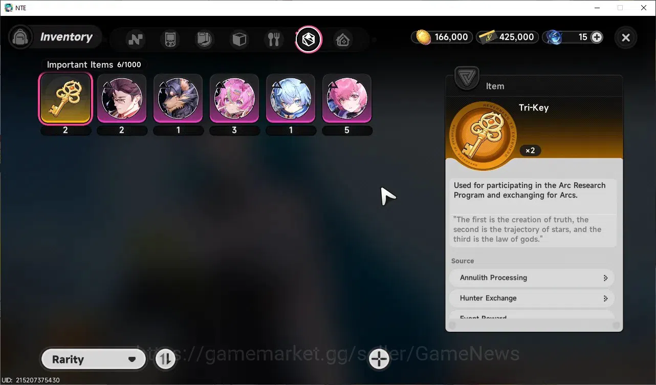 Neverness to Everness Accounts GLOBAL Southeast Asia|HL 3|1 SSR Lacrimosa|1 S-Cla image 11