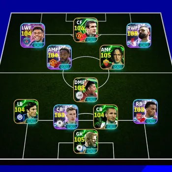 eFootball Accounts Meta Player EFB MOBILE [TS 3227] | EPIC CANTONA,SHOWTIME CUNHA,MO SALAH,D. DOUE (CHEAPEST)