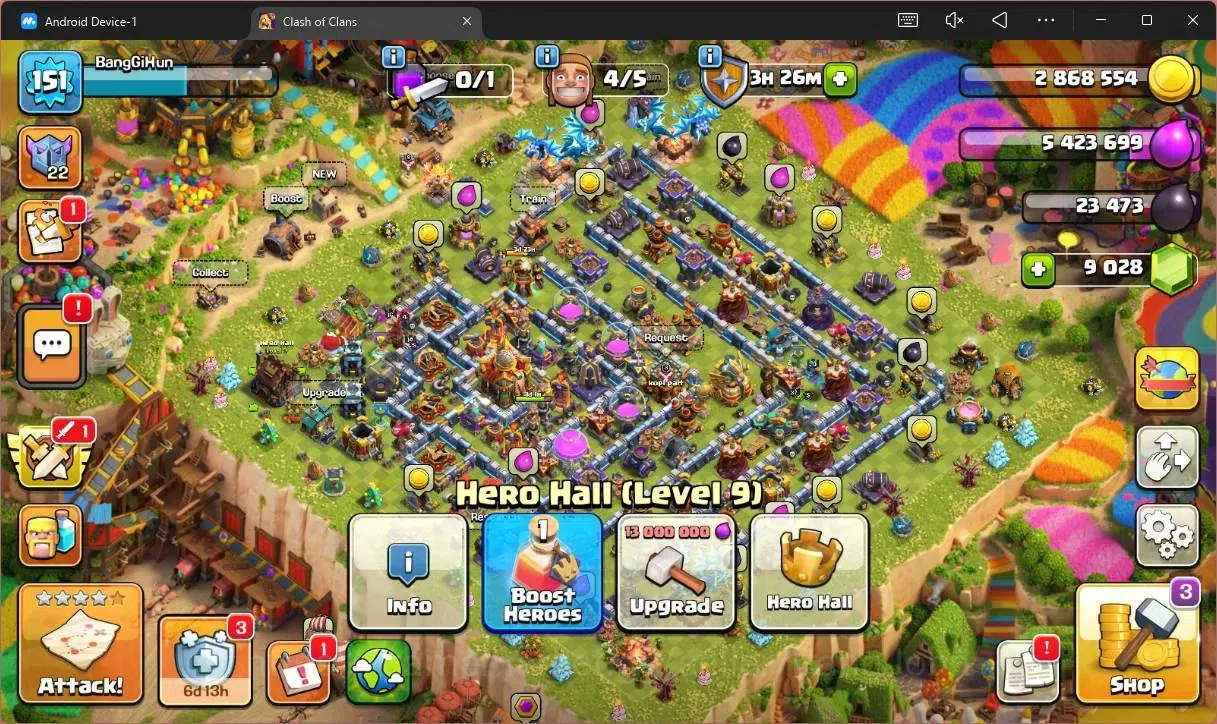 Clash of Clans Accounts Global |TH16–BH8|HH 9|LVL 151|BK62,AQ37,MP30,GW16, image 9