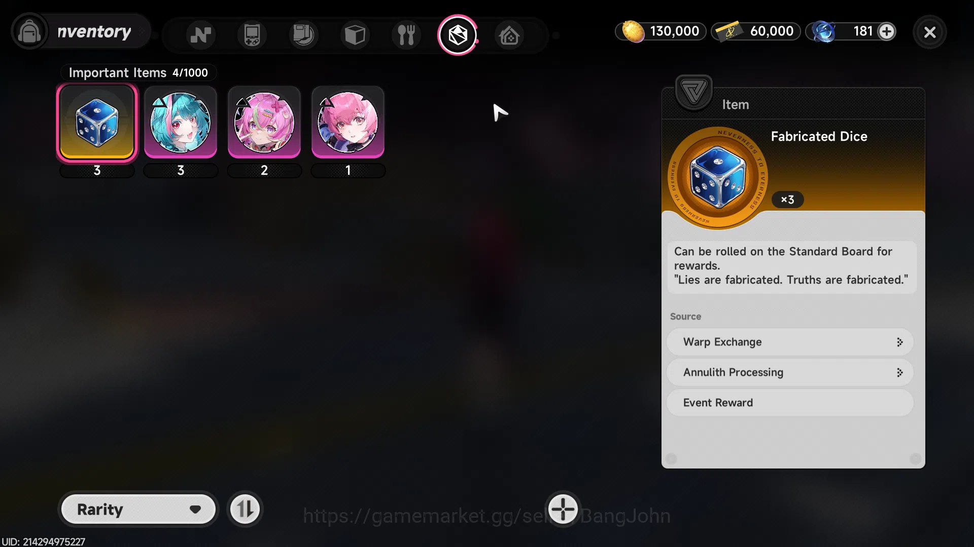Neverness to Everness Accounts NA | Starter Lv 3 | 1 S Char Nananlly + 5 A Char | image 7