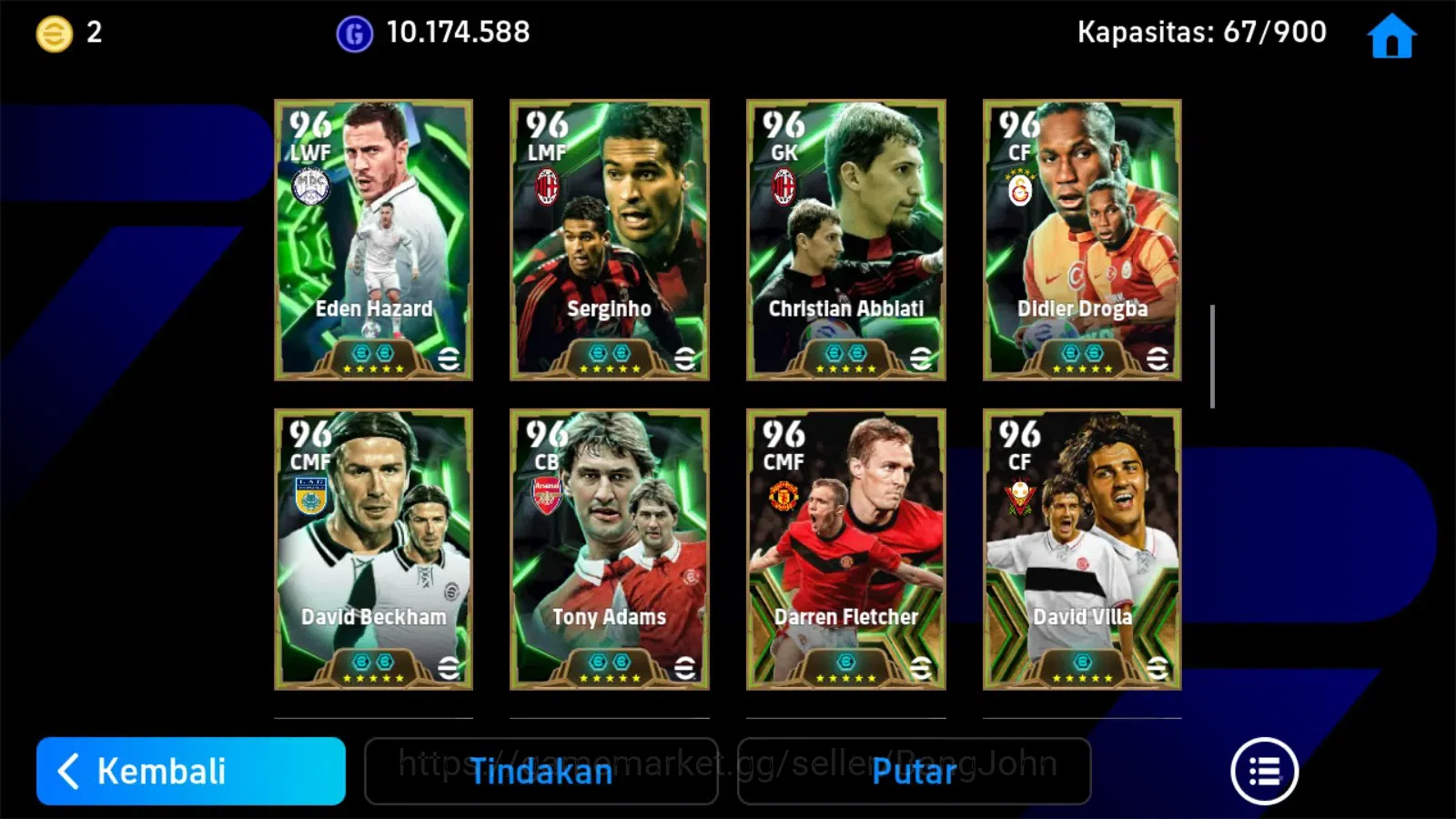 eFootball Accounts ANDROID|PW 3204|Cantona epic,griezmann.lampard,tot image 6