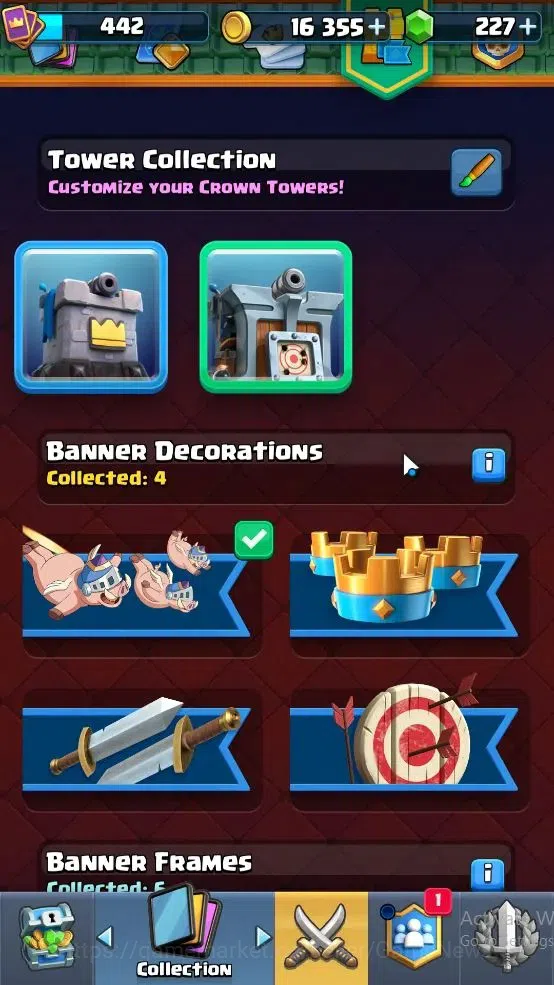 Clash Royale Accounts High-End Lvl 442|Trophy 3268|KTL 9|Card 62|2 EVO,19 Epic,23 Rare,25 Common|2 Wild Shard+Gems 227|Take 11