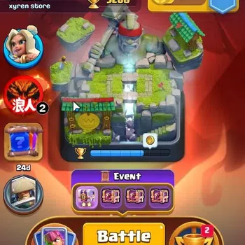 Clash Royale Accounts High-End Lvl 442|Trophy 3268|KTL 9|Card 62|2 EVO,19 Epic,23 Rare,25 Common|2 Wild Shard+Gems 227|Take