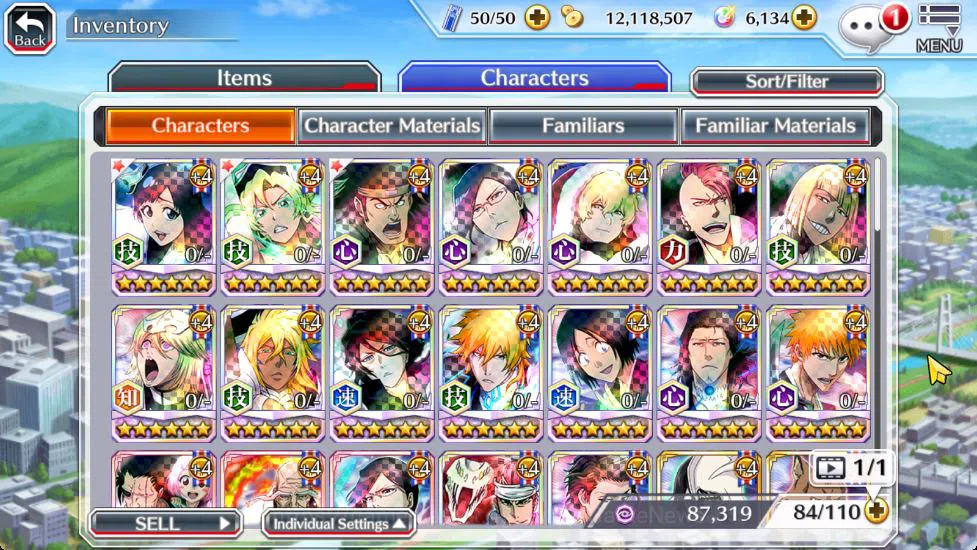 Bleach: Brave Souls Accounts [GLOBAL]6K Orb+Fresh All Story|(GiseleG,CandiceTYB image 12