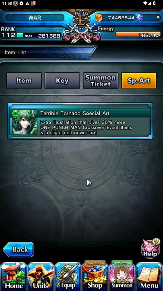 Grand Summoners Accounts Mid-Game Global|Rank 112|22 Ascend[LM IsliidTW,HimuraTW,WH 3