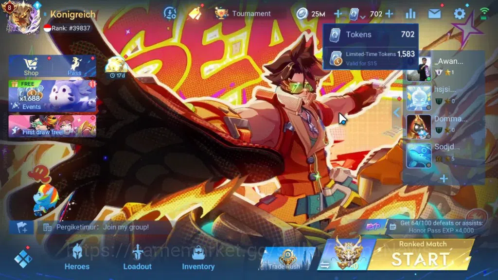 Honor of Kings Accounts Rare Skin Hero113 Skin329|Flawless Wukong,Mythic Diaochan,Lu Bu,Han Xin,AoT Eren&Levi,JJK Gojo,DC 1
