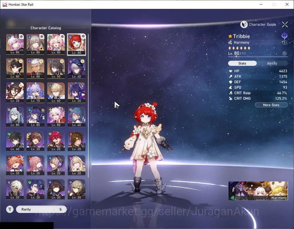 Honkai Star Rail Accounts Mid Game ASIA |TL 65| 6 limited|[ever Night,Hyacine,Dan heng Pt,Archer]+Sign 3B,Ruan 2
