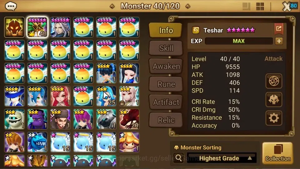Summoners War: Sky Arena Accounts ASIA|Lv 26|Ready Gacha|103 12 YSC + 160 11 YSC + 3 image 8