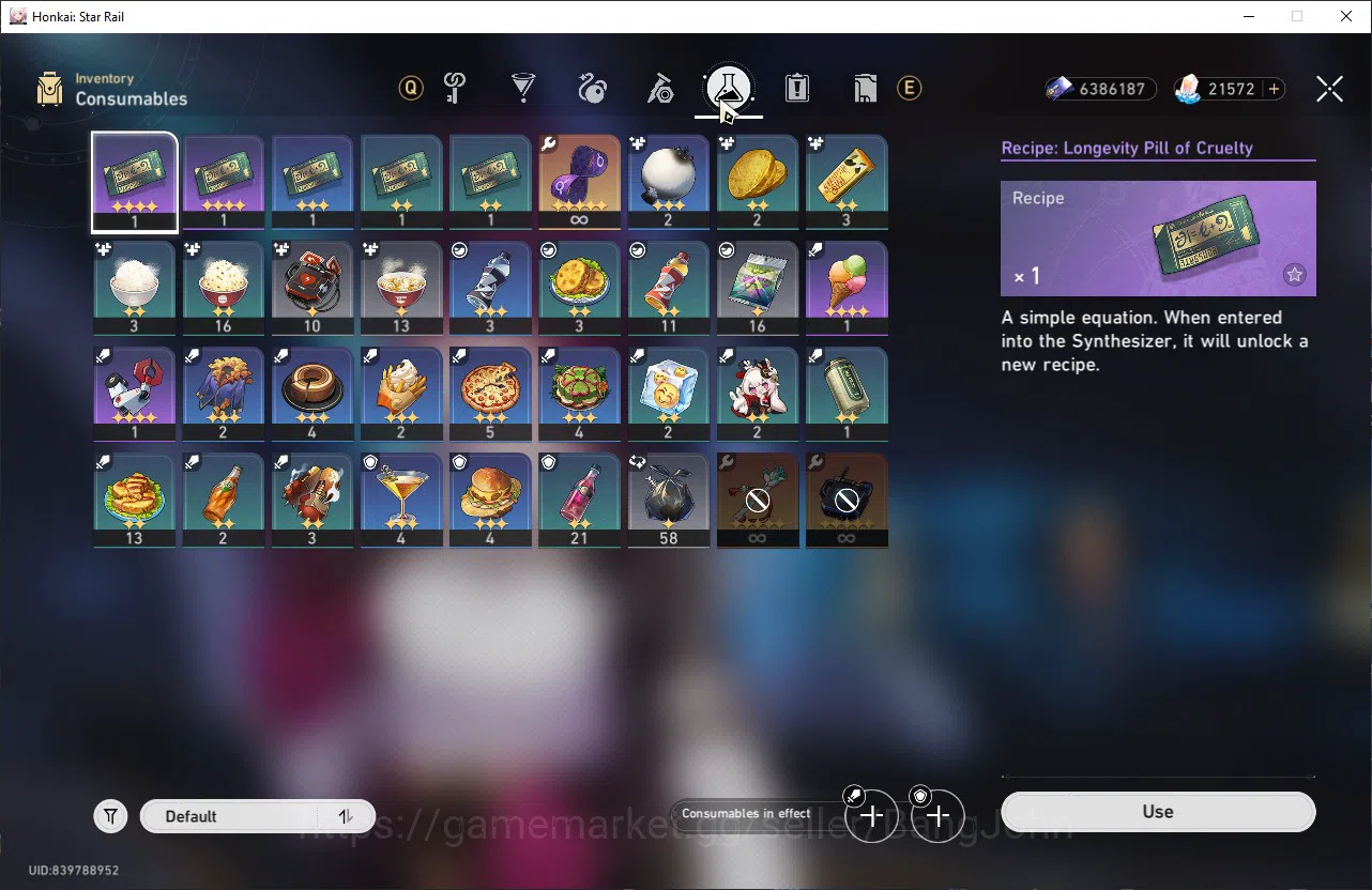 Honkai Star Rail Accounts Others ASIA TL59|6 Lim|Premium DOT|Hysilens E1|Kafka|Black Swan|Dan Heng PT|Ruan 11