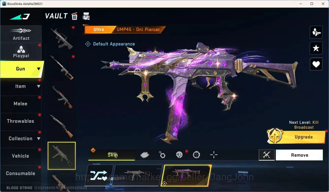 Blood Strike Accounts ASIA | BLEACH Ethan | MCX EVA | 2 Ultra Guns | 4 B image 7