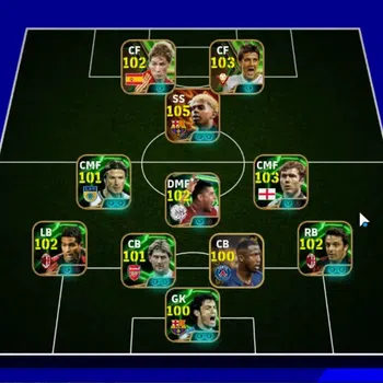 eFootball Accounts Legends & Iconic Players Android|Big Time Lamine Yamal|16 Epic David Villa,Paul Scholes,Fernando