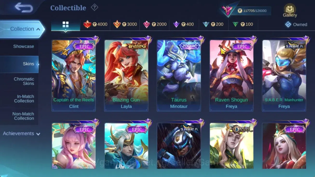 Mobile Legends: Bang Bang Accounts Hero 132|Skin 427|WDP 54 Day|Legend Lunox,JJK Xavi image 12