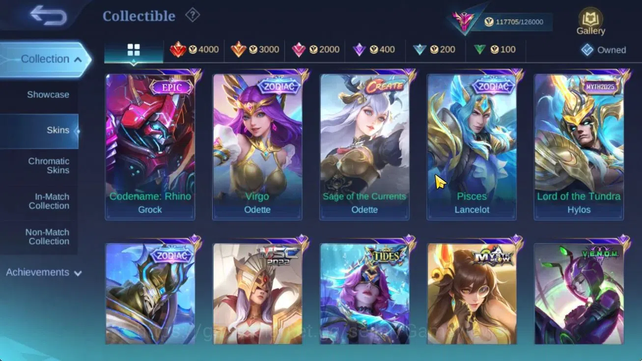 Mobile Legends: Bang Bang Accounts Hero 132|Skin 427|WDP 54 Day|Legend Lunox,JJK Xavi image 14