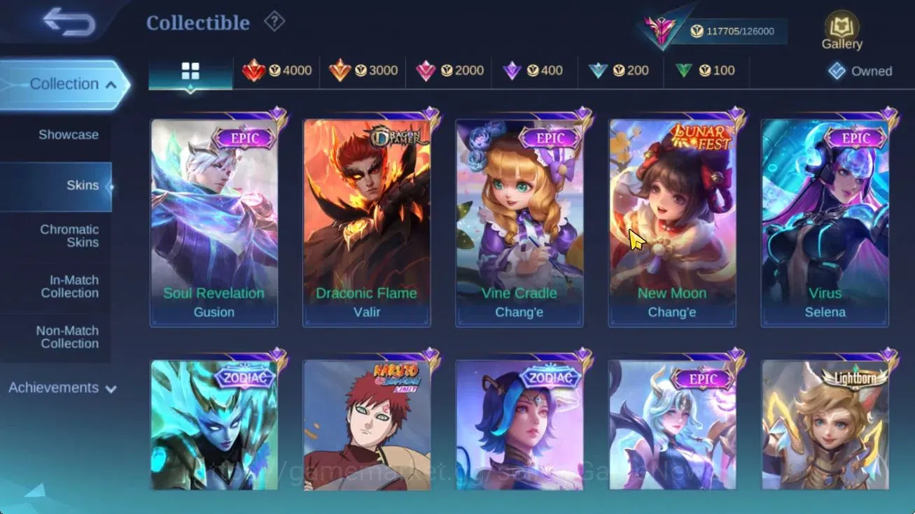 Mobile Legends: Bang Bang Accounts Hero 132|Skin 427|WDP 54 Day|Legend Lunox,JJK Xavi image 16