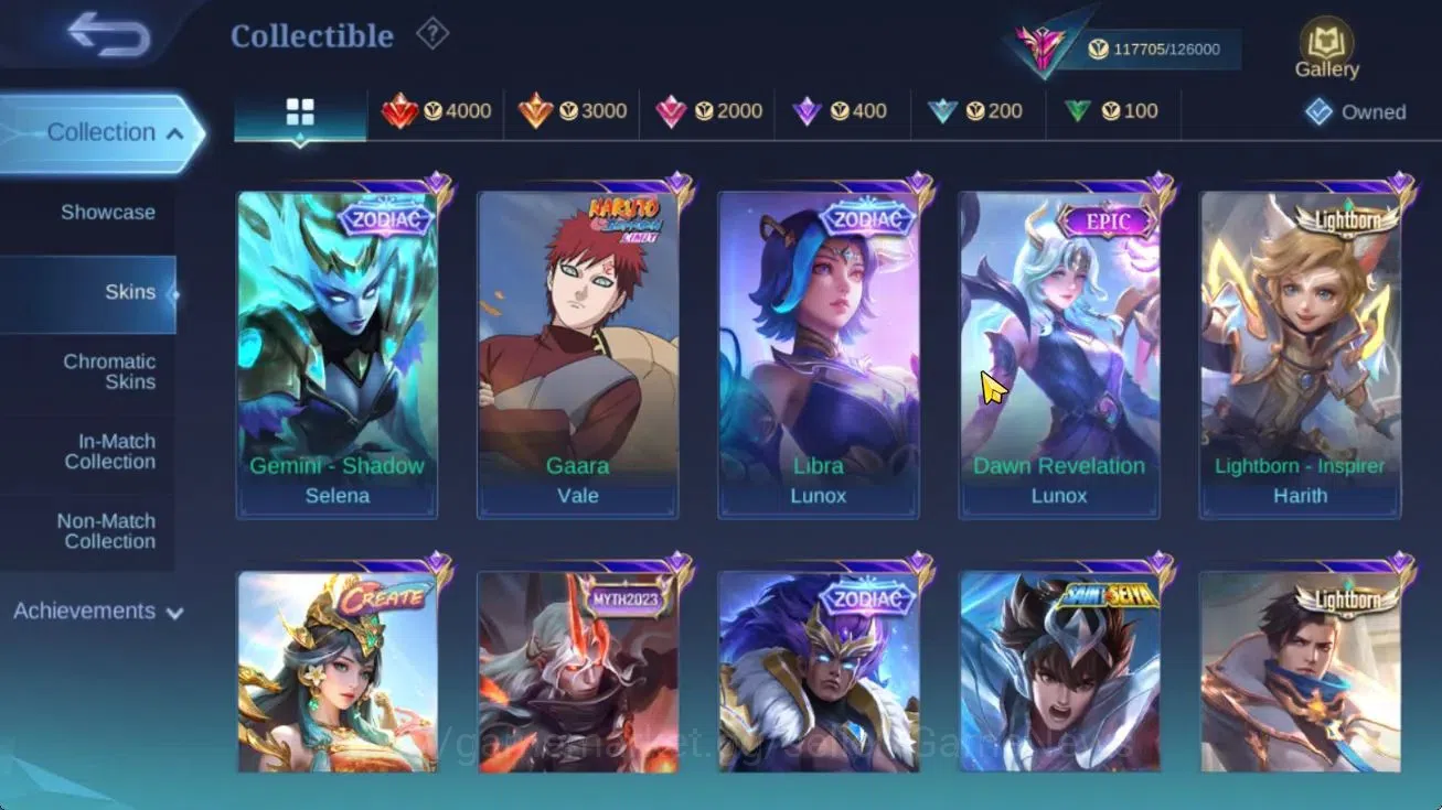Mobile Legends: Bang Bang Accounts Hero 132|Skin 427|WDP 54 Day|Legend Lunox,JJK Xavi image 17