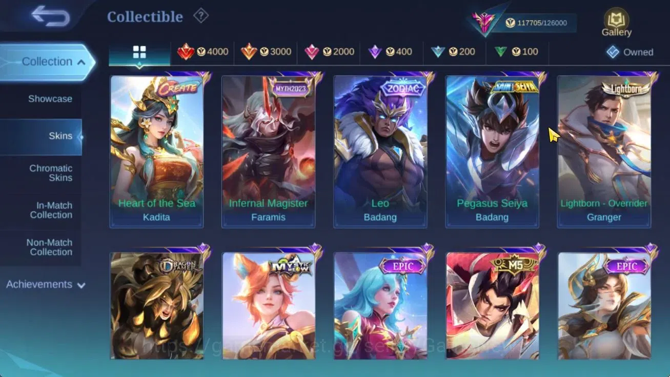 Mobile Legends: Bang Bang Accounts Hero 132|Skin 427|WDP 54 Day|Legend Lunox,JJK Xavi image 18