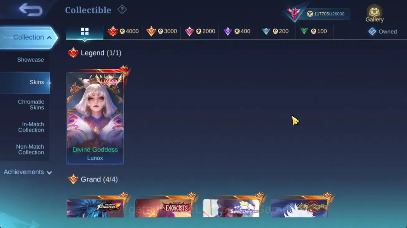 Mobile Legends: Bang Bang Accounts Hero 132|Skin 427|WDP 54 Day|Legend Lunox,JJK Xavi image 6