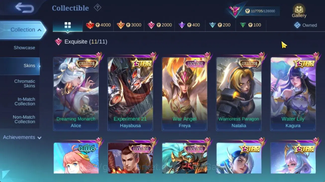 Mobile Legends: Bang Bang Accounts Hero 132|Skin 427|WDP 54 Day|Legend Lunox,JJK Xavi image 8